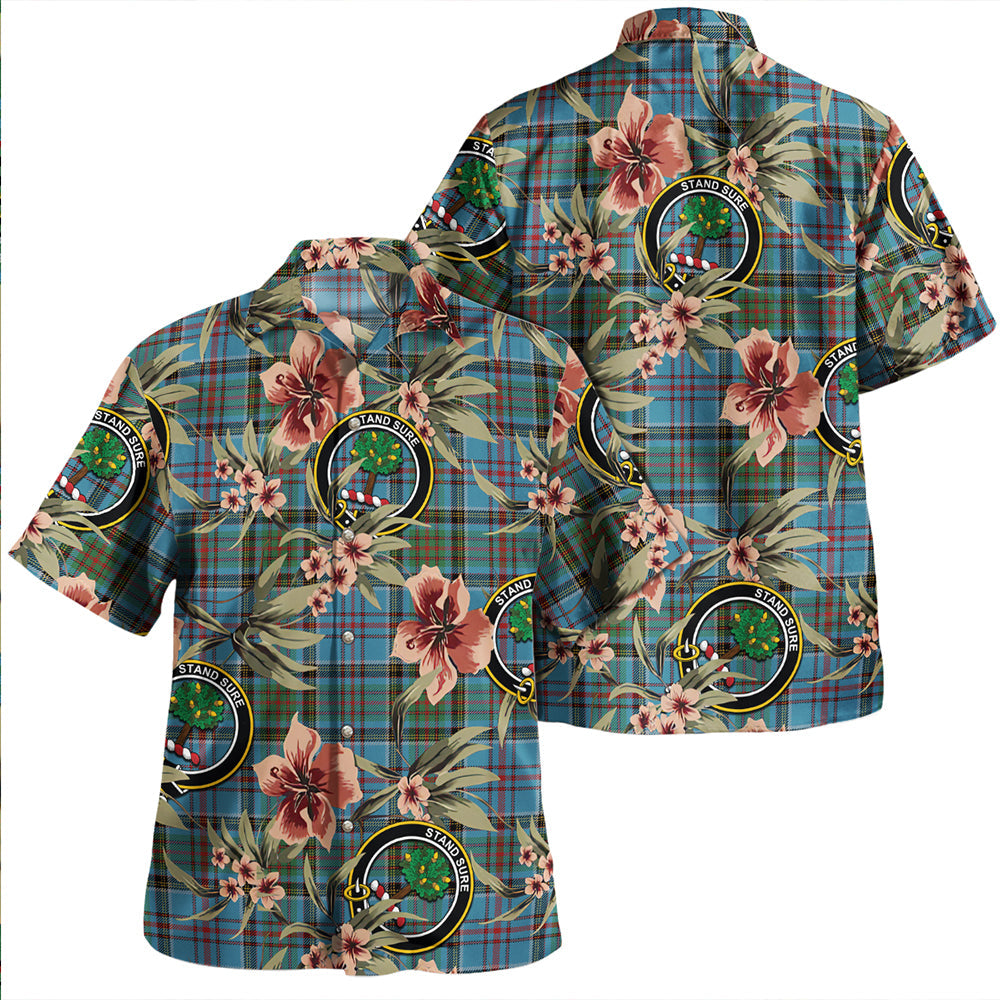 Scottish Tartan Anderson Old Modern Clan Hawaiian Shirt Tropical Old Style