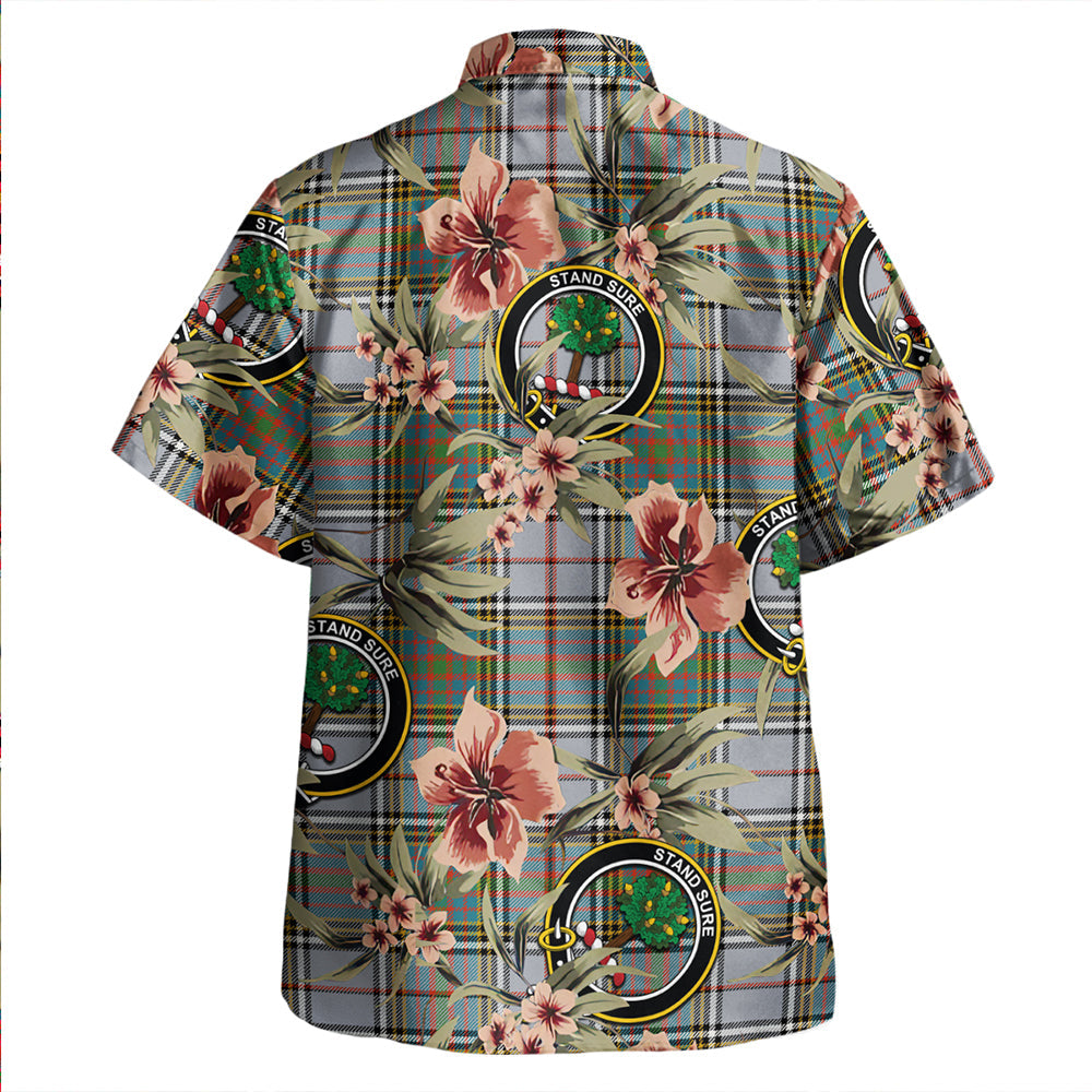 Scottish Tartan Anderson Ross Ancient Clan Hawaiian Shirt Tropical Old Style