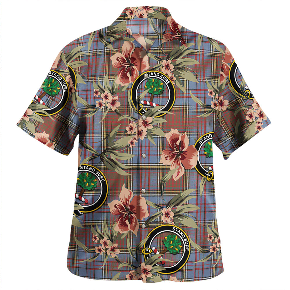 Scottish Tartan Anderson Weathered Clan Hawaiian Shirt Tropical Old Style