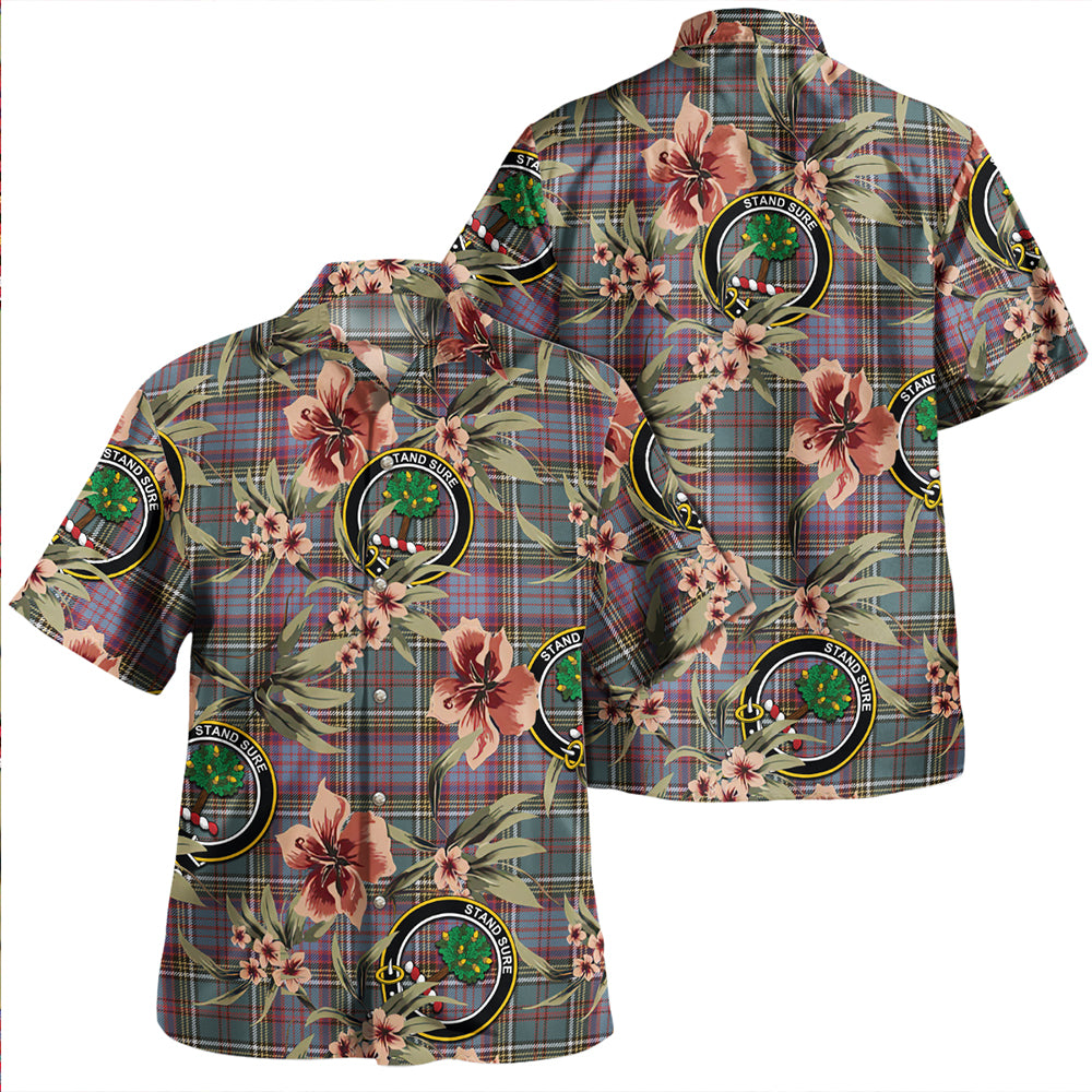 Scottish Tartan Anderson of Kinneddar Hunting Clan Hawaiian Shirt Tropical Old Style