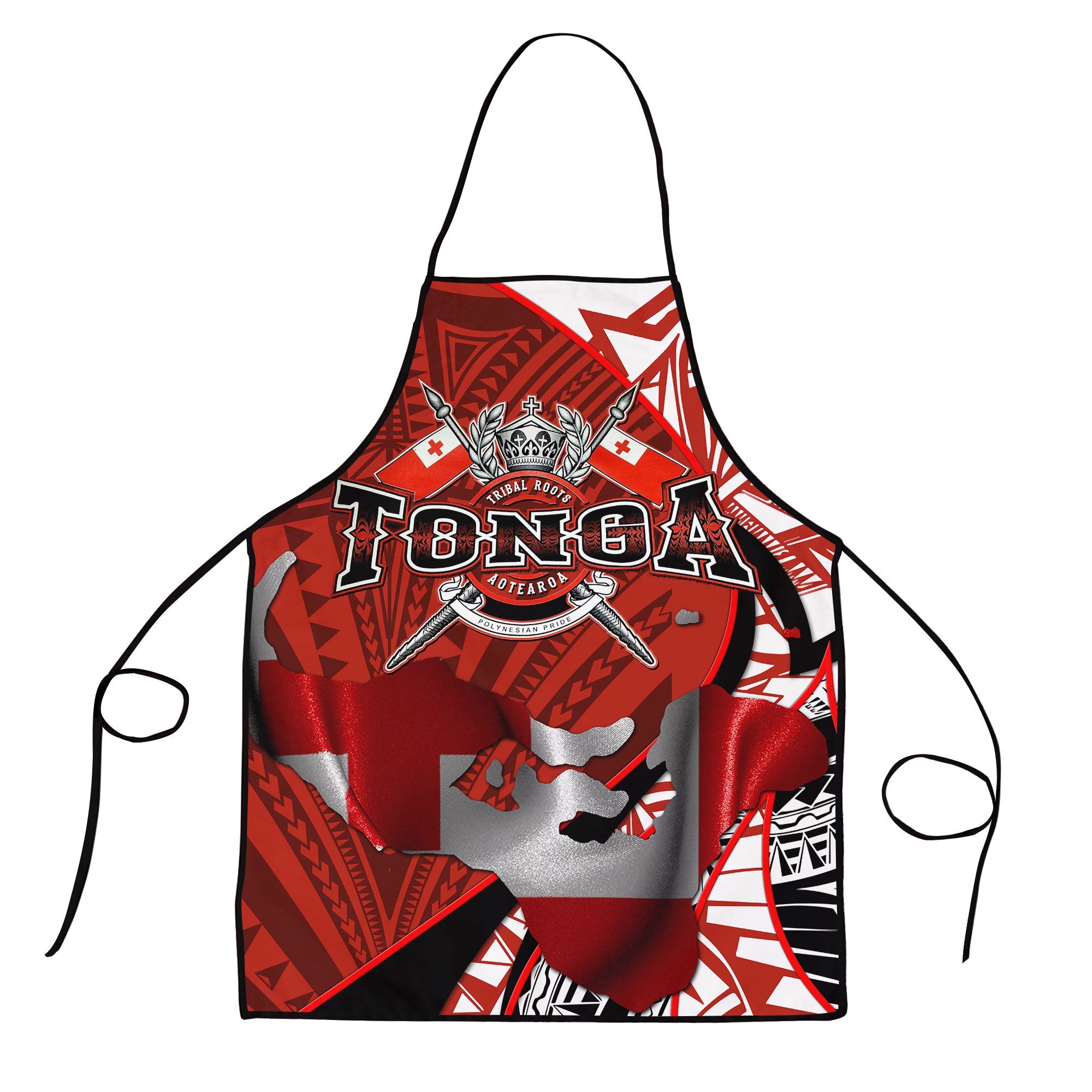 Tonga In My Heart Royal Coat Of Arms Apron