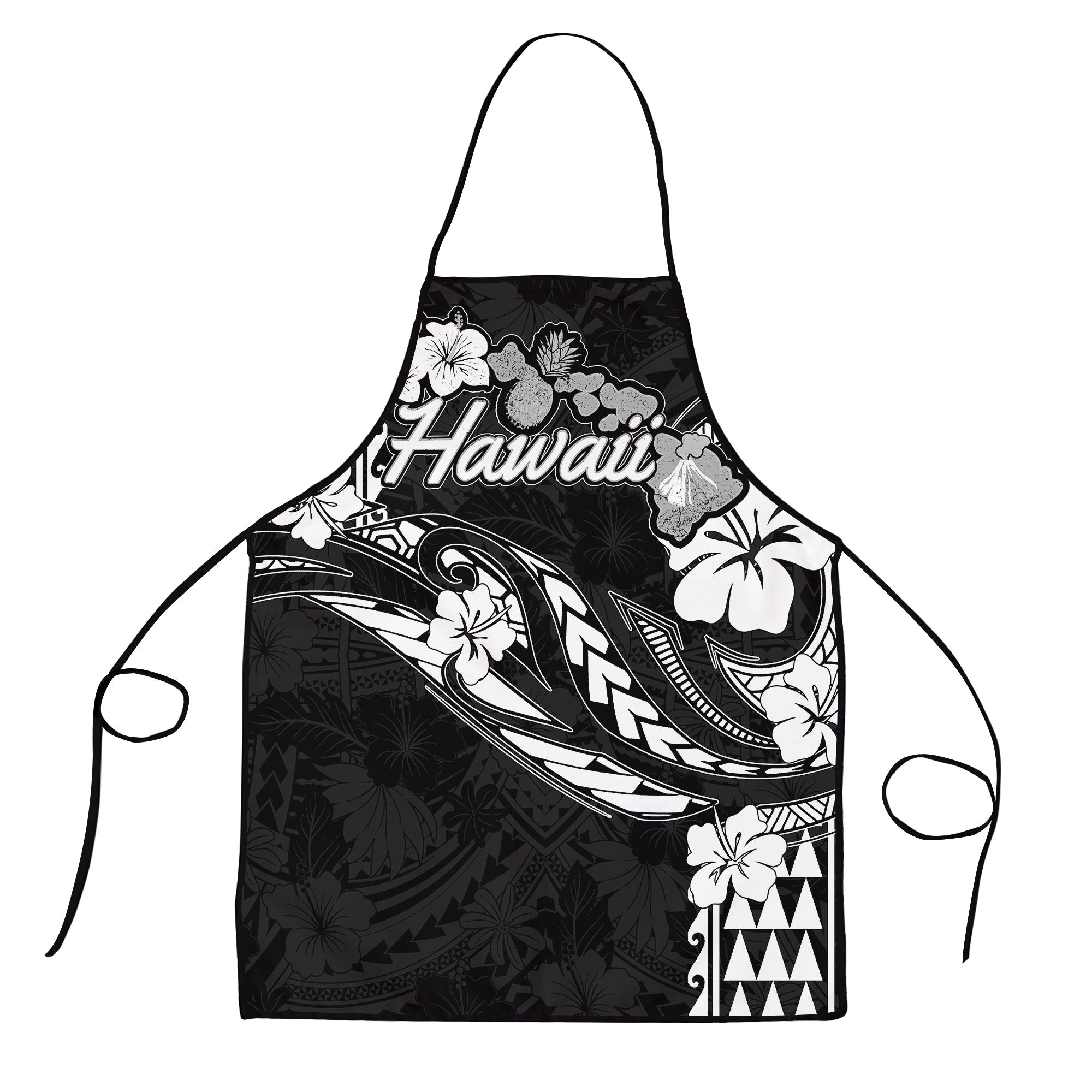 Hawaii Seal Apron Turtle & Map Style