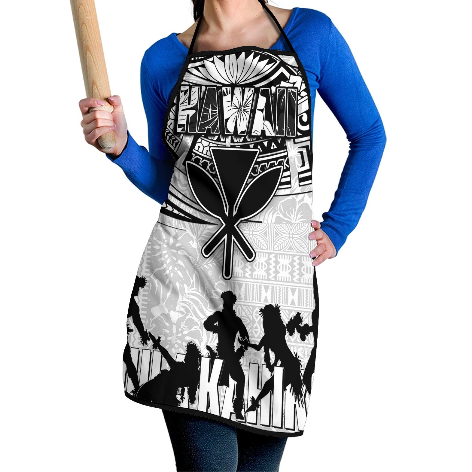 Hawaiian Hula Kahiko Apron