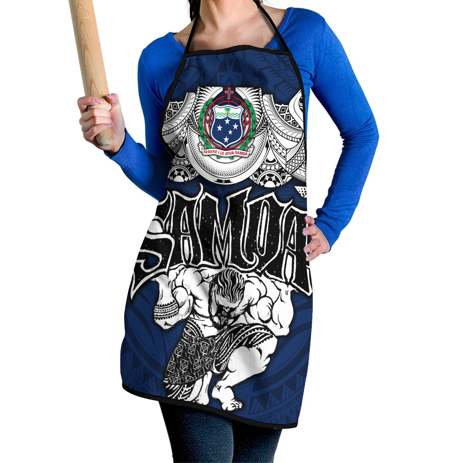 Samoa Warrior Apron