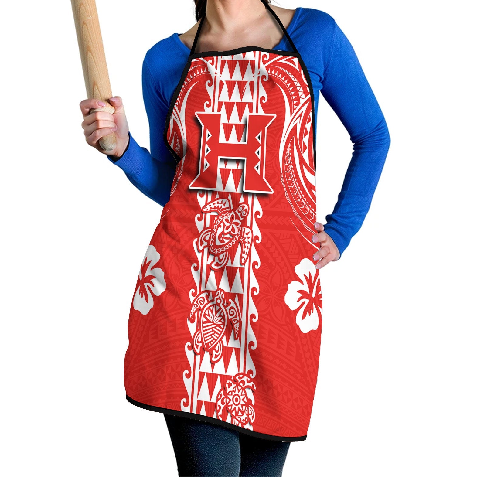 Hilo Hawaii Seal Apron Turtle Style