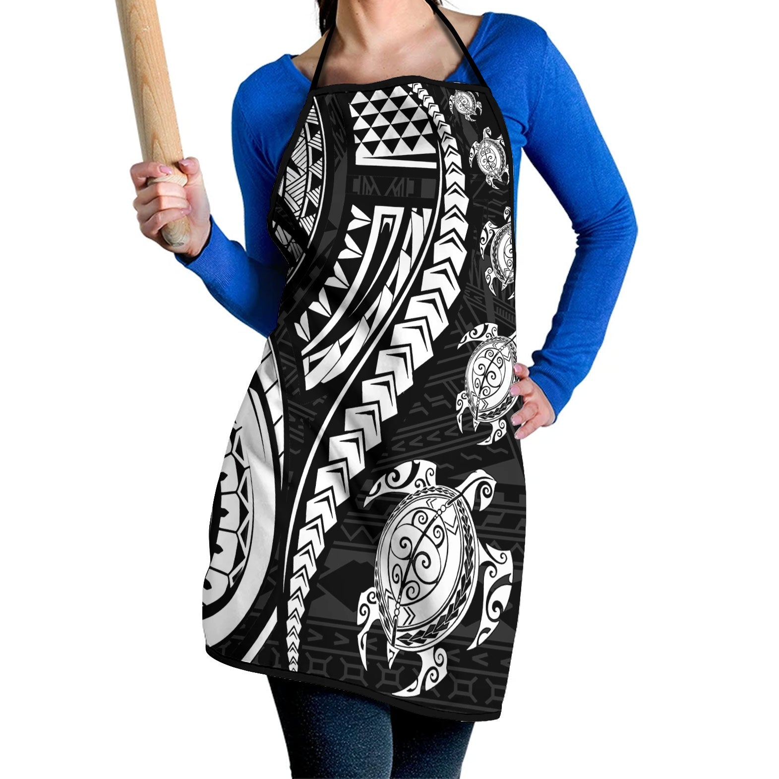 Seal Of American Samoa Apron Turtle Style