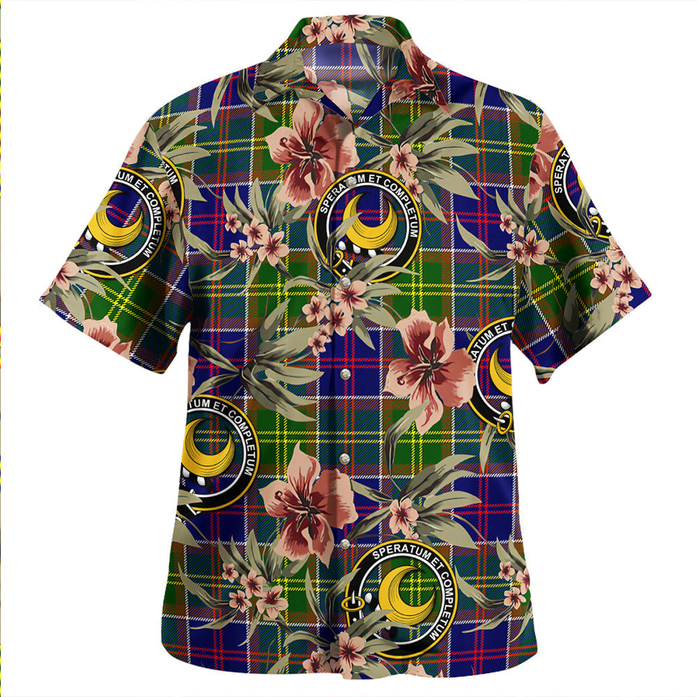 Scottish Tartan Arnott Clan Hawaiian Shirt Tropical Old Style