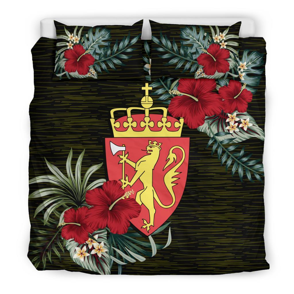 Viking Bedding Set Norway Special Hibiscus