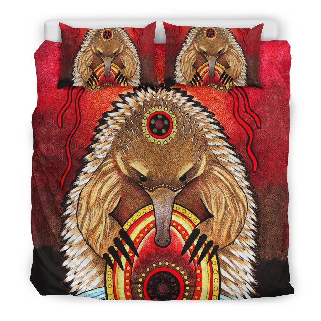 Aboriginal Bedding Set - Australian Echidna