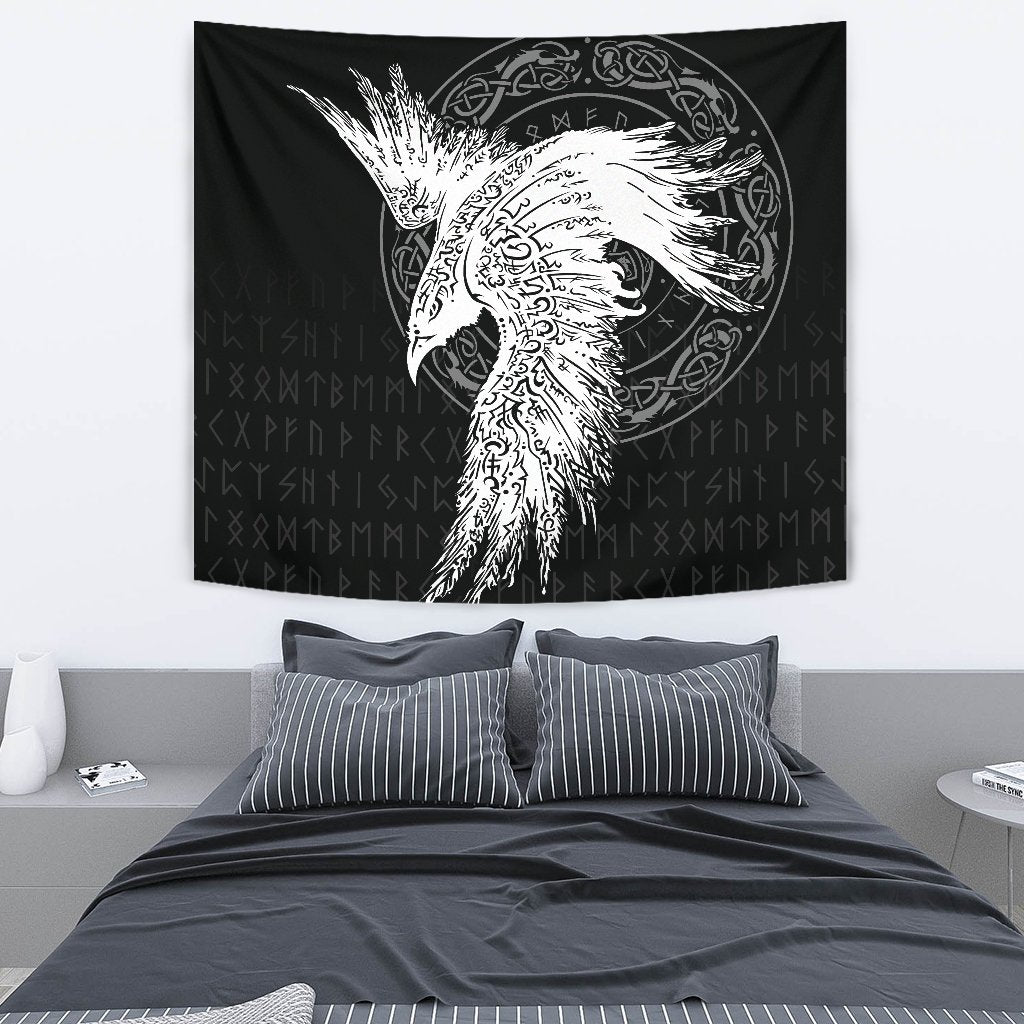 Viking Tapestry Mystical Raven Tattoo Special