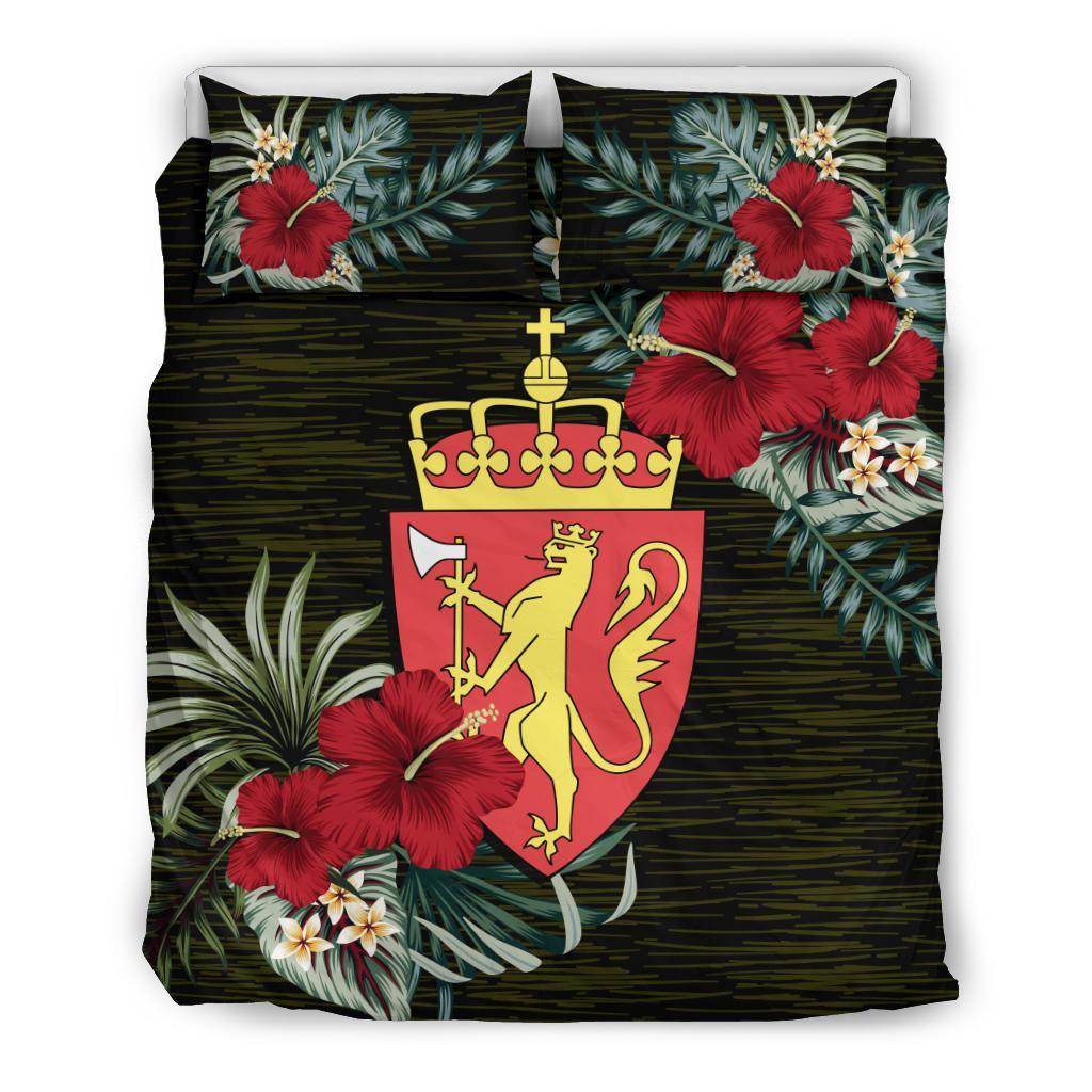 Viking Bedding Set Norway Special Hibiscus