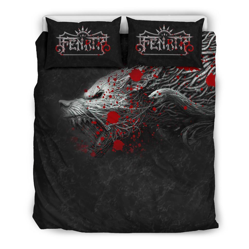 Viking Bedding Set Fenrir Blood