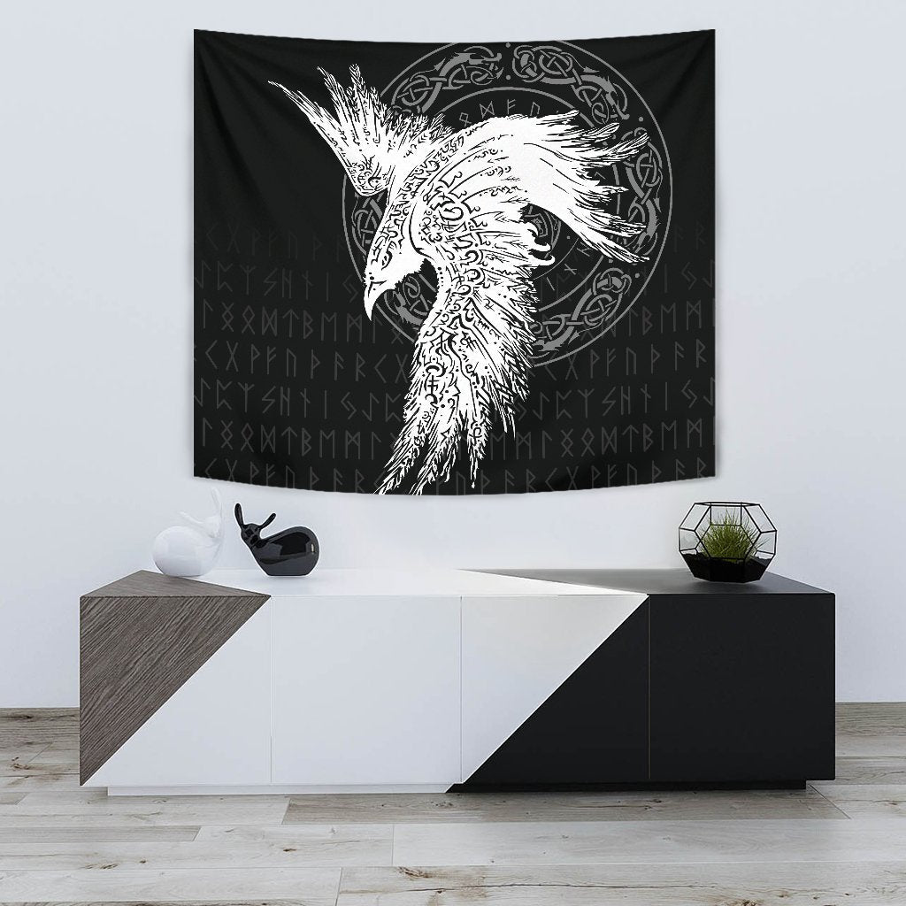 Viking Tapestry Mystical Raven Tattoo Special