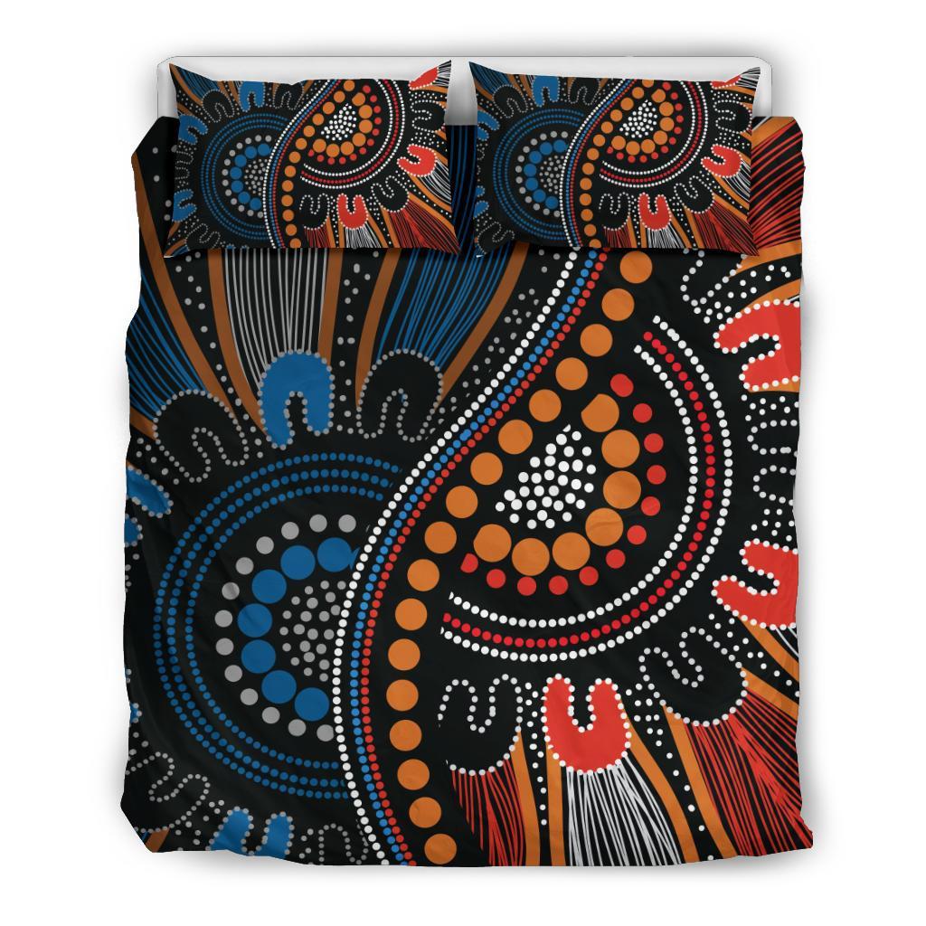 Aboriginal Bedding Set - Indigenous Patterns Ver09