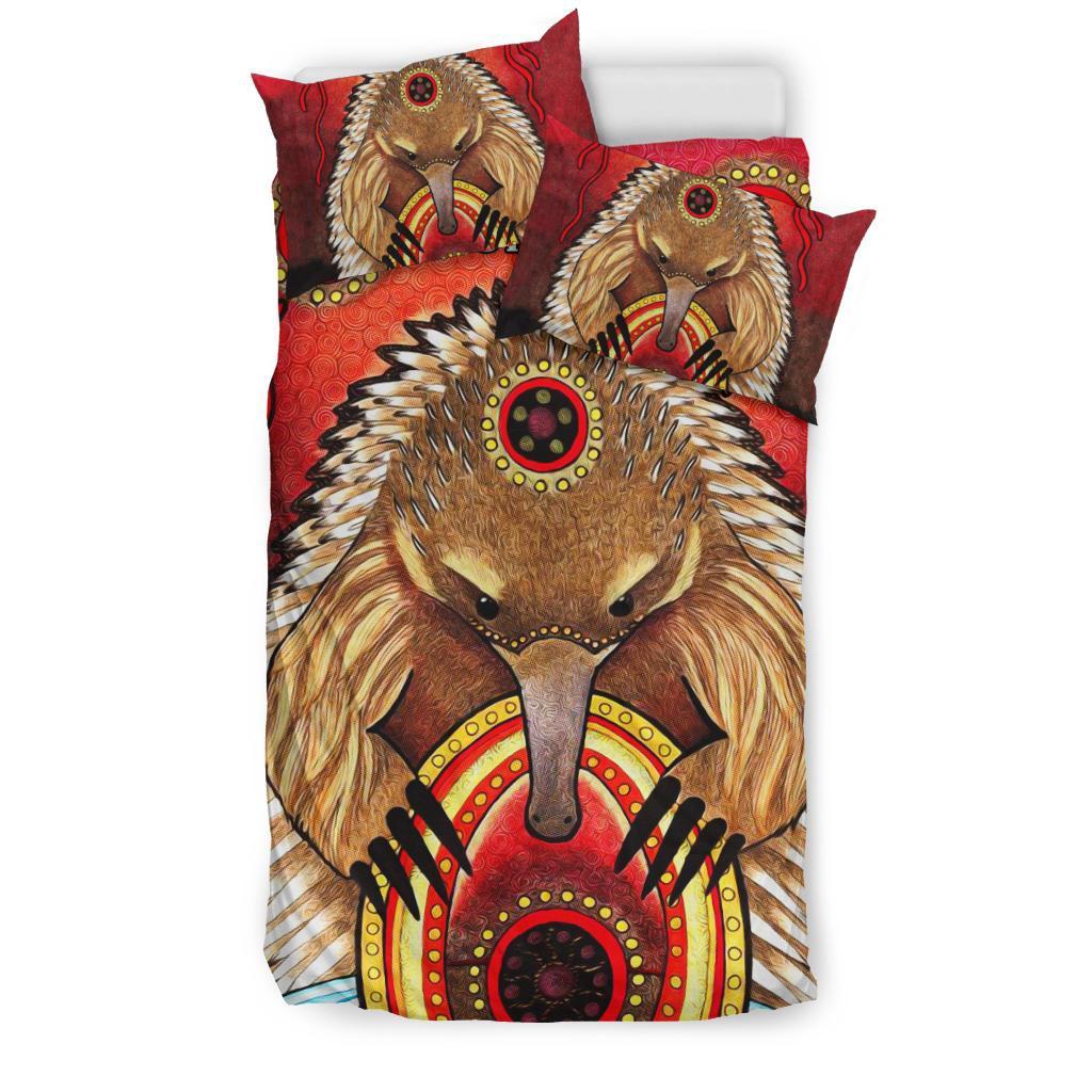 (Custom)  Aboriginal Bedding Set - Australian Echidna