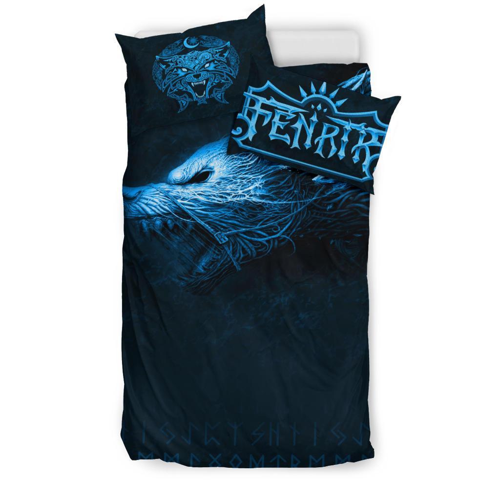 Viking Bedding Set Fenrir Wolf