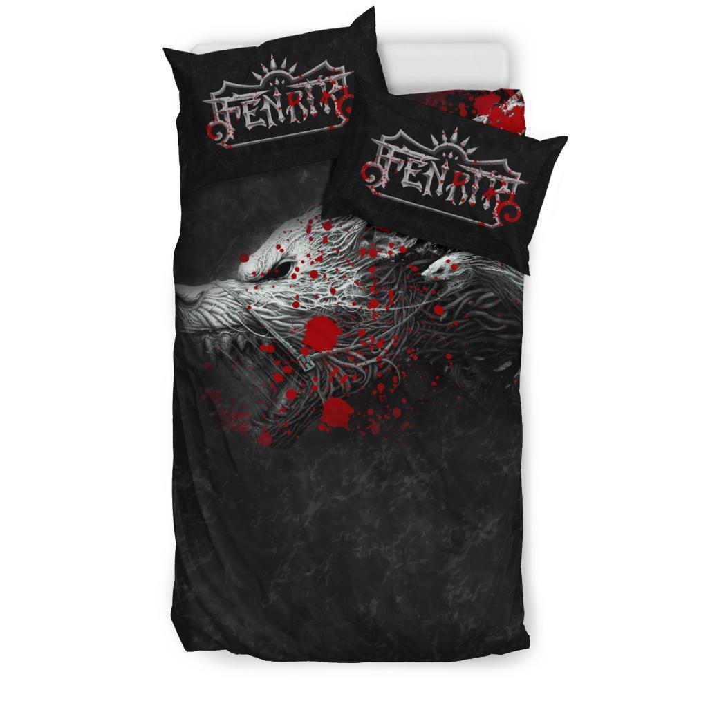 Viking Bedding Set Fenrir Blood