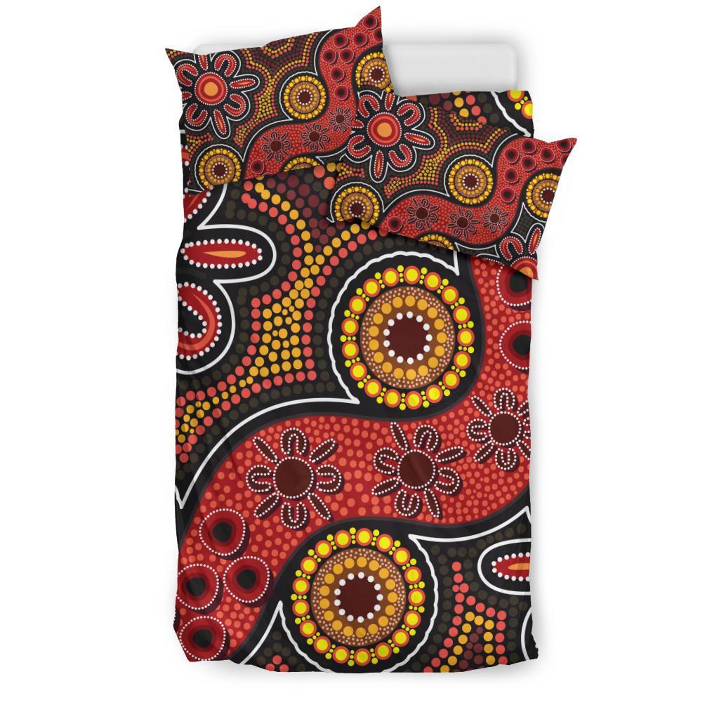 Aboriginal Bedding Set - Indigenous Patterns Ver11