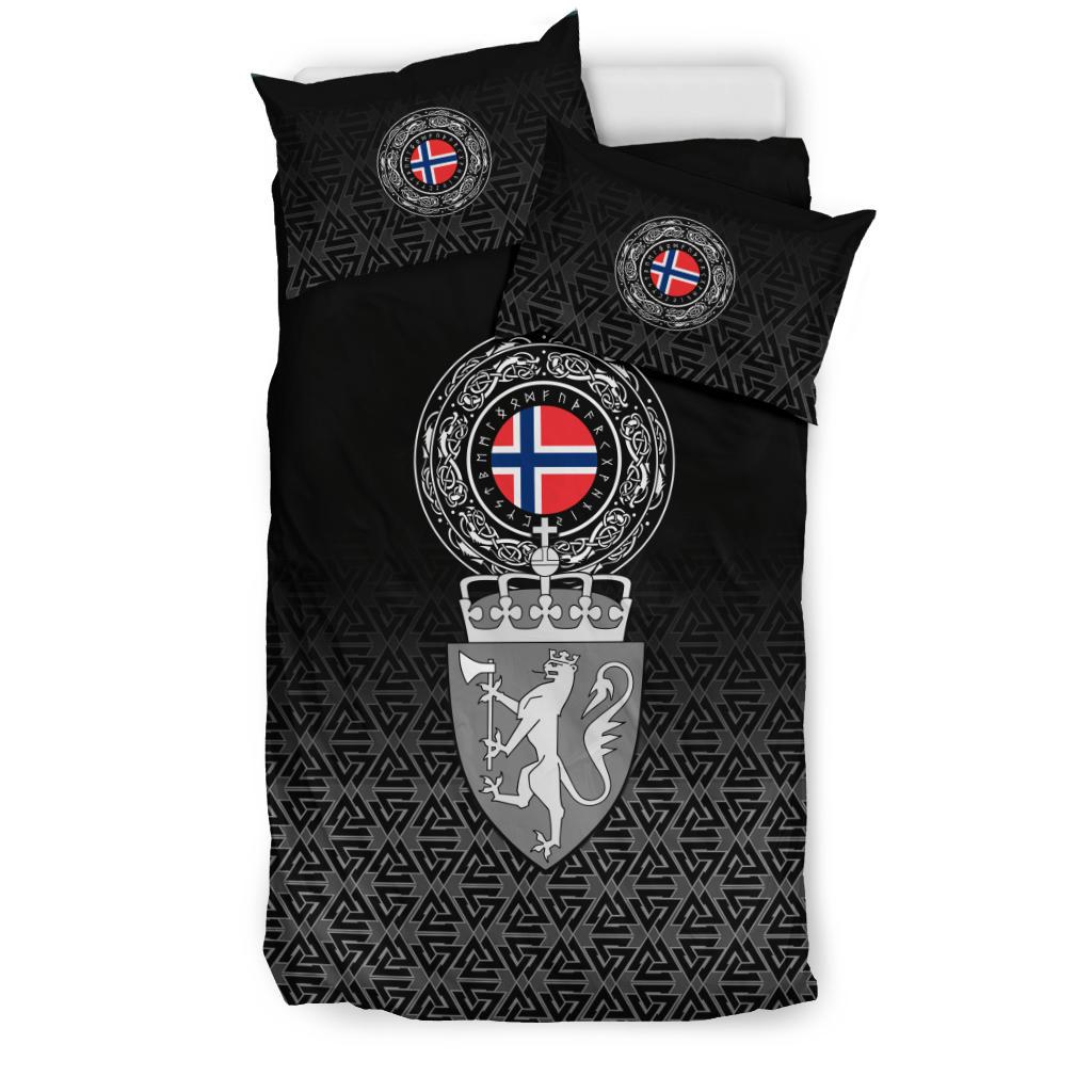 Viking Bedding Set Norway Coat Of Arms