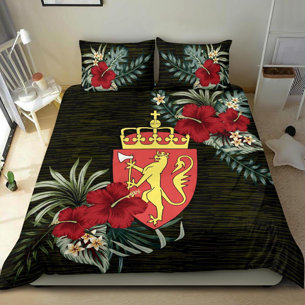 Viking Bedding Set Norway Special Hibiscus