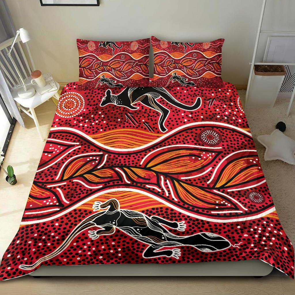 Aboriginal Bedding Set - Indigenous Patterns Ver12