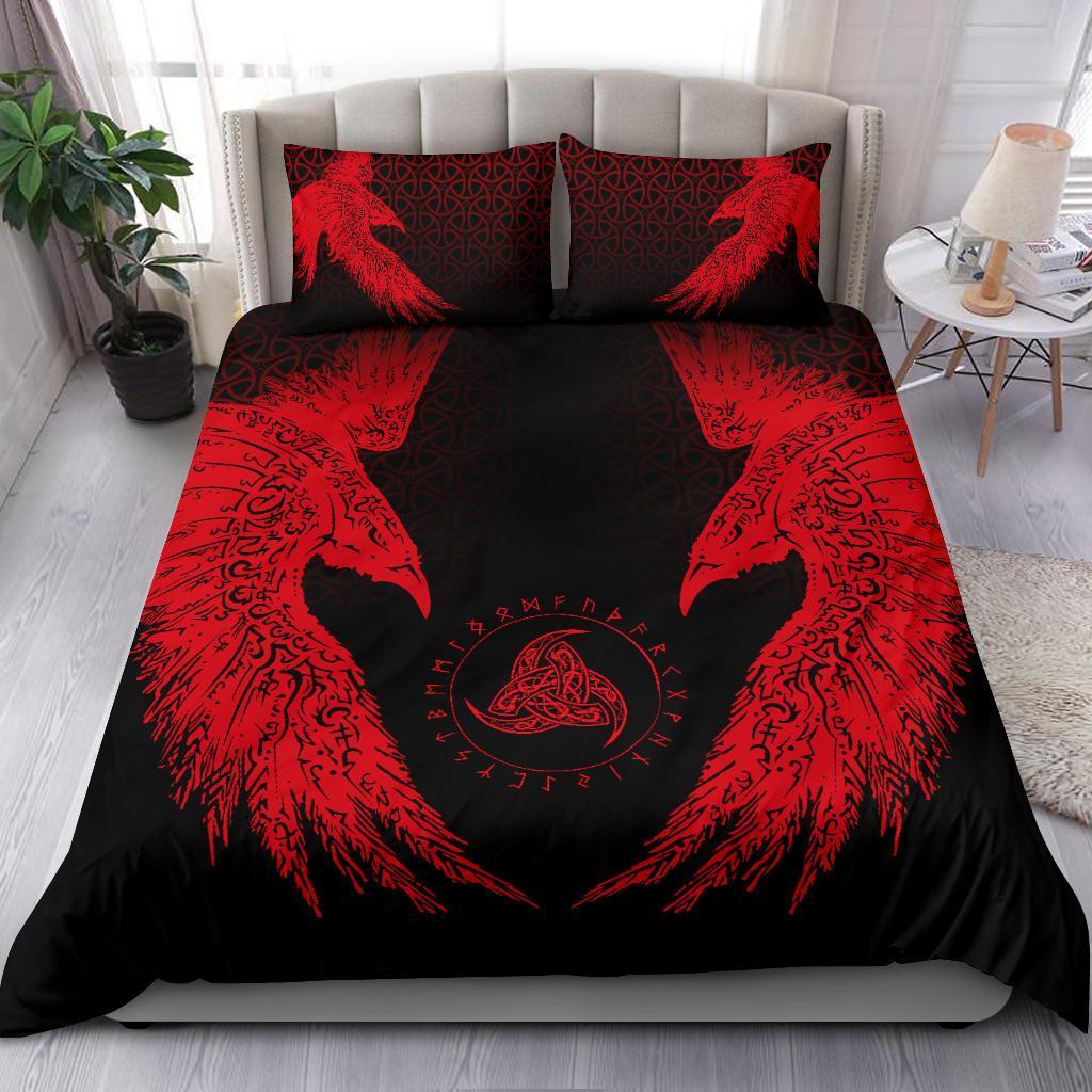 Viking Bedding Set Muninn Ver03