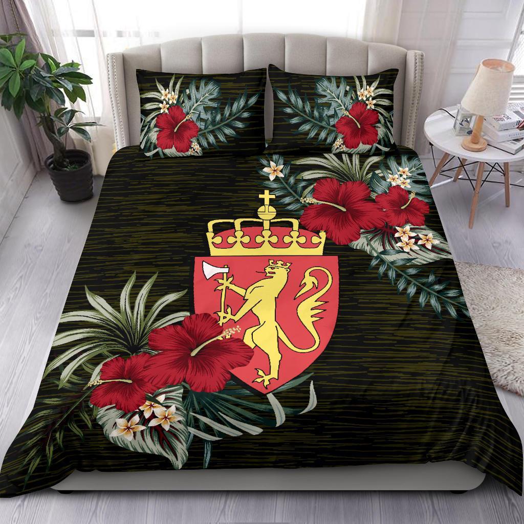 Viking Bedding Set Norway Special Hibiscus