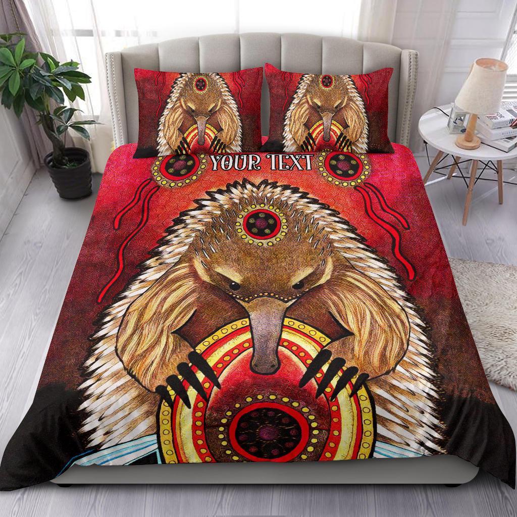 (Custom)  Aboriginal Bedding Set - Australian Echidna