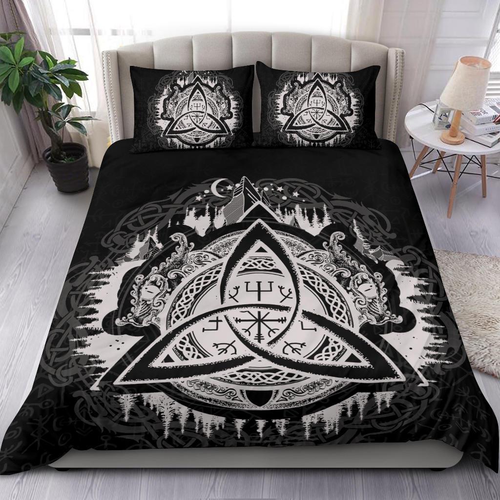 Viking Bedding Set Dragon Celtic