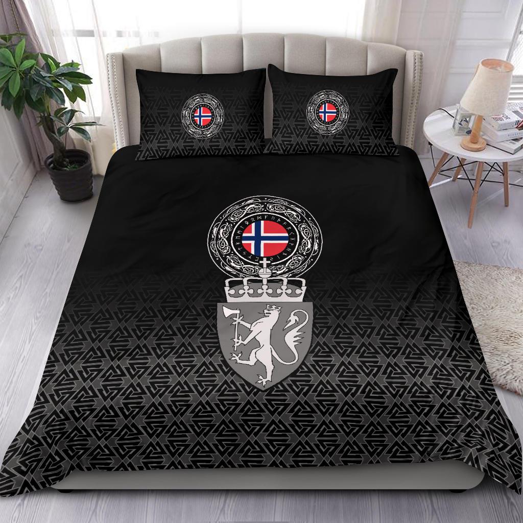 Viking Bedding Set Norway Coat Of Arms