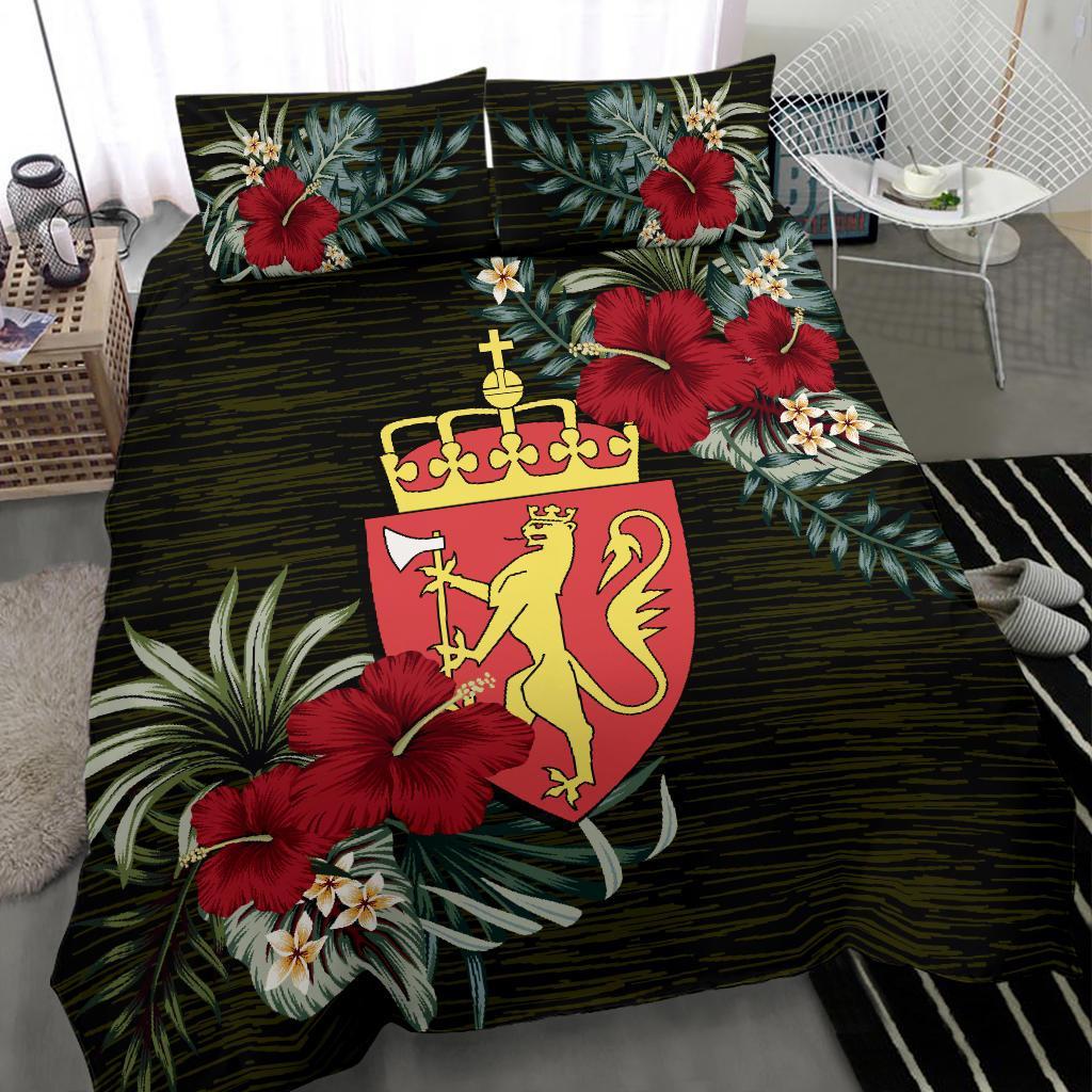 Viking Bedding Set Norway Special Hibiscus