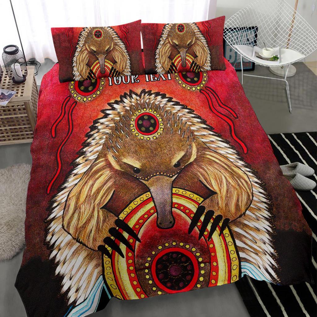 (Custom)  Aboriginal Bedding Set - Australian Echidna