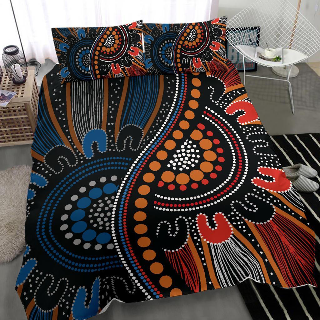 Aboriginal Bedding Set - Indigenous Patterns Ver09