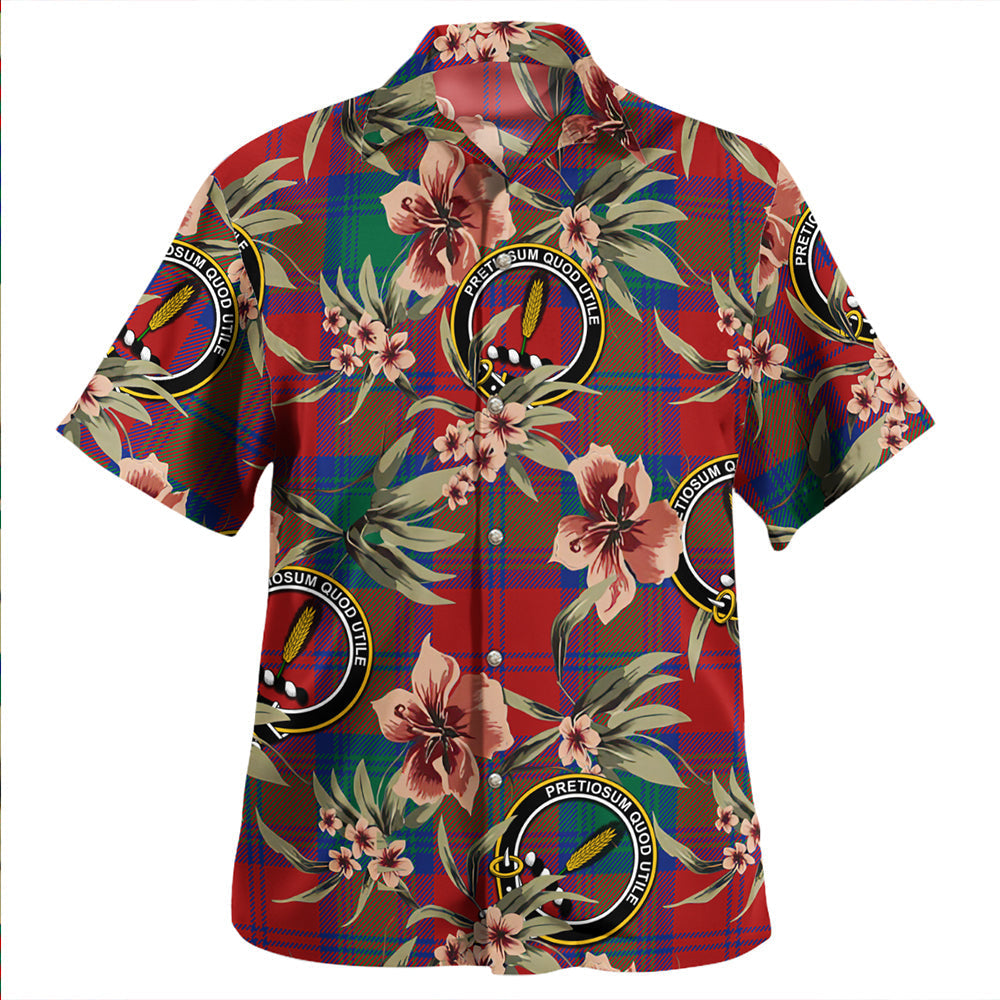 Scottish Tartan Auchinleck Clan Hawaiian Shirt Tropical Old Style