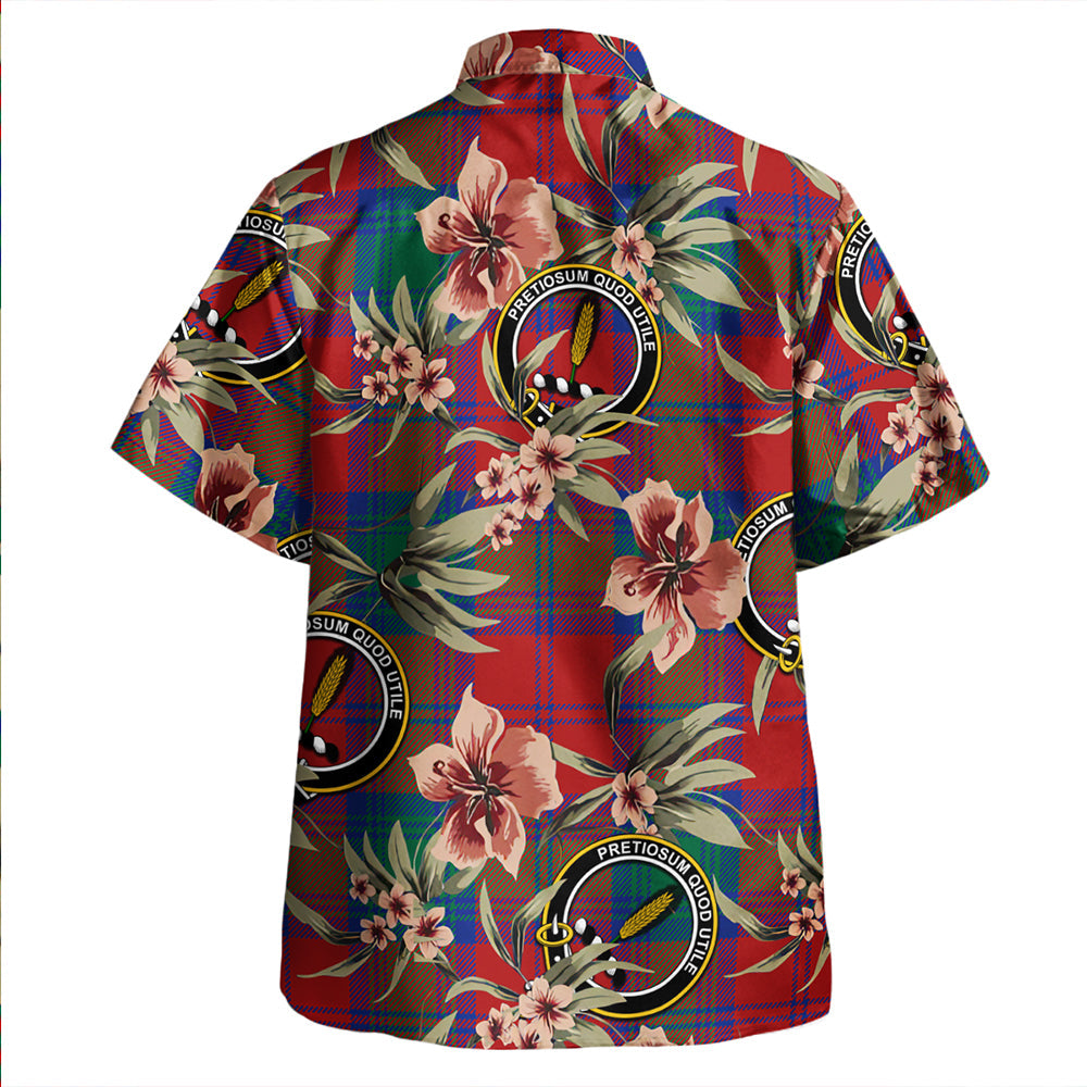 Scottish Tartan Auchinleck Clan Hawaiian Shirt Tropical Old Style