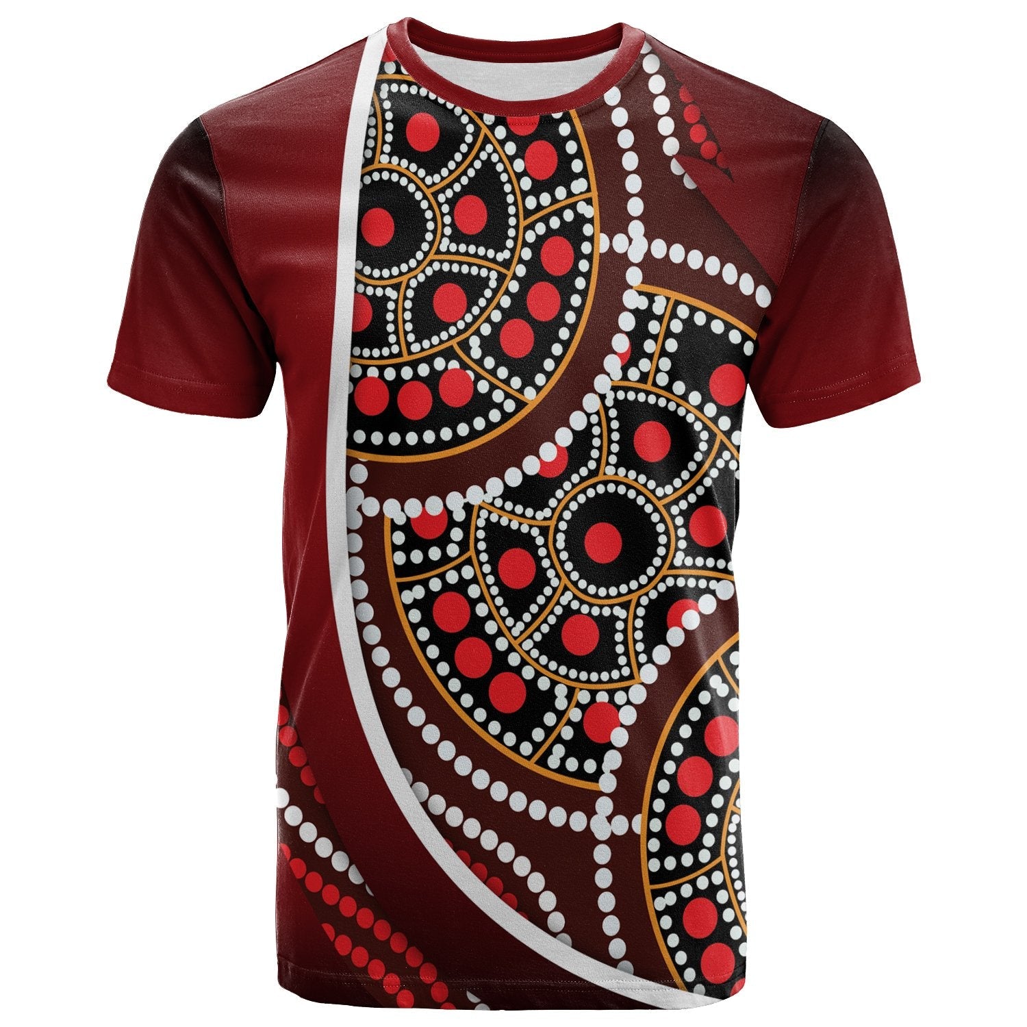 Aboriginal TShirt - Aboriginal Tortoiseshell Dot Panting