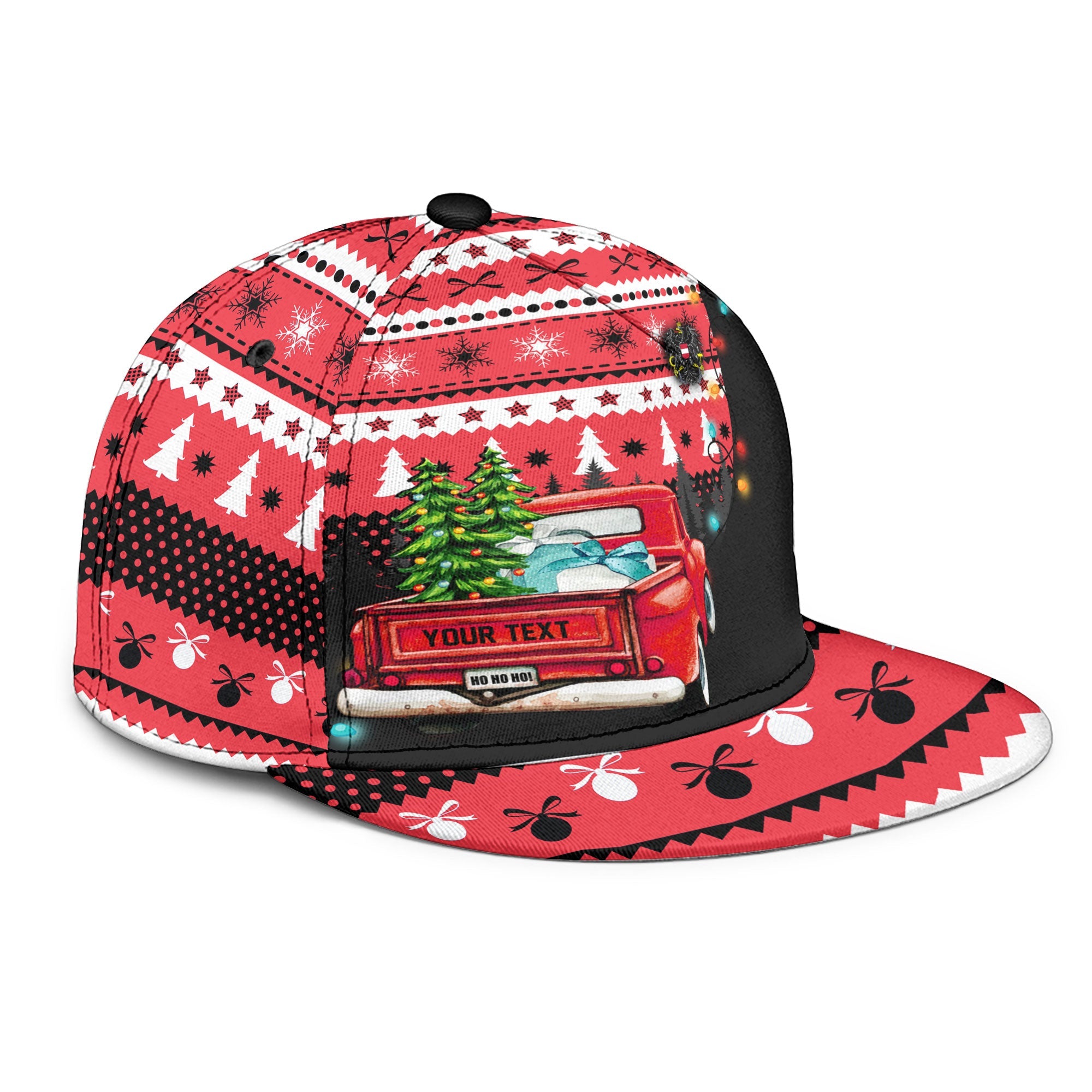 Austria Snapback Hat Coat Of Arms Christmas Style