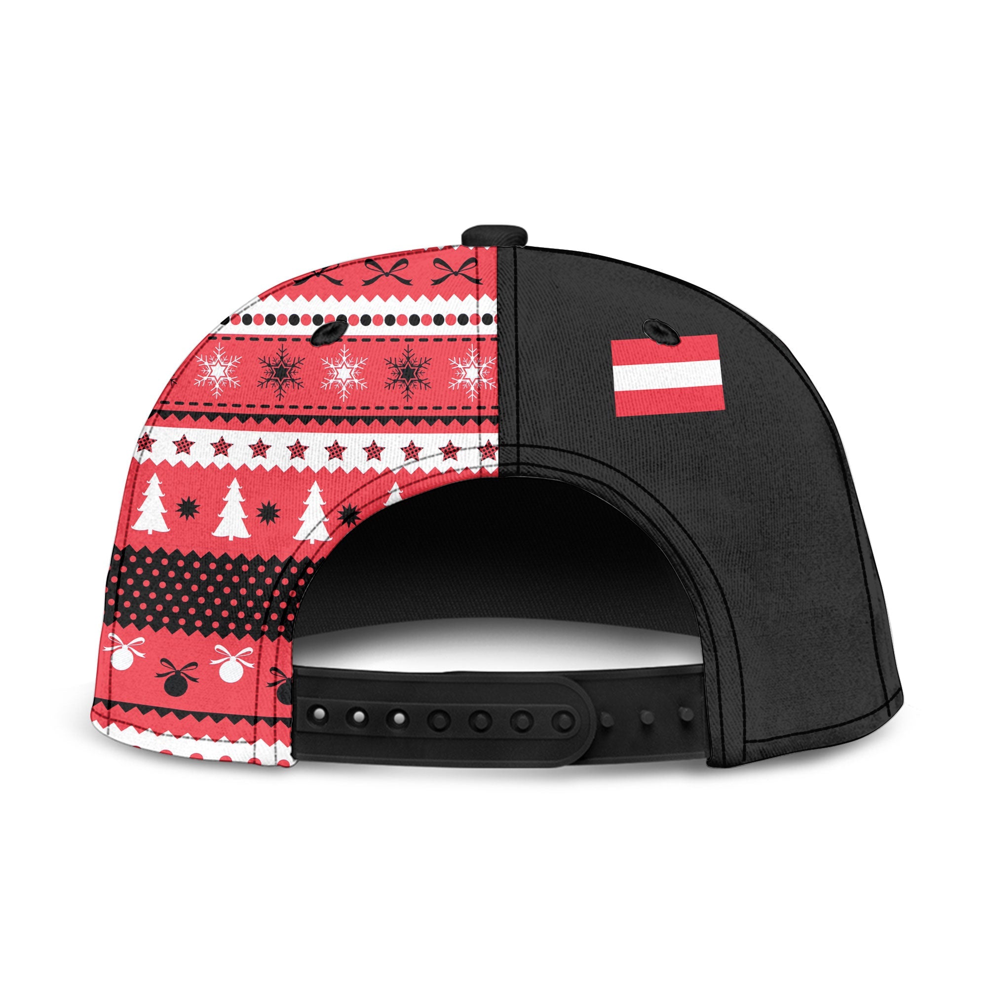 Austria Snapback Hat Coat Of Arms Christmas Style