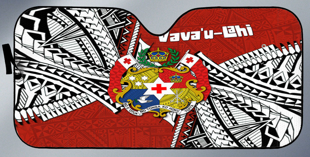 Tonga Vava'u Lahi Coat Of Arms Car Sun Shade