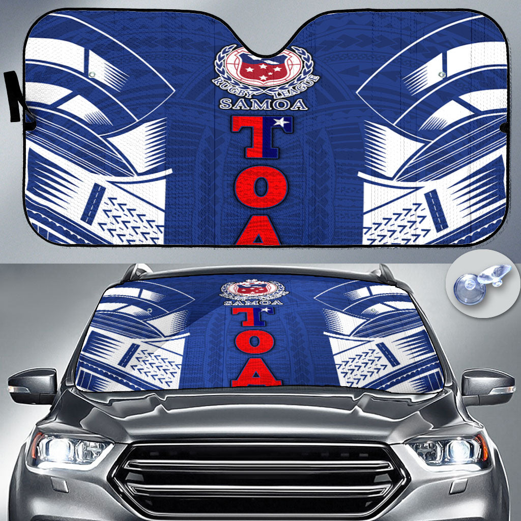 TOA Samoa Rugby Car Sun Shade