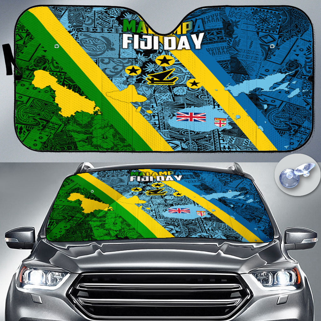 Malampa Fiji Day Car Sun Shade