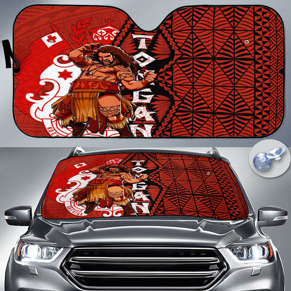 Tonga The Tonga Terror Car Sun Shade