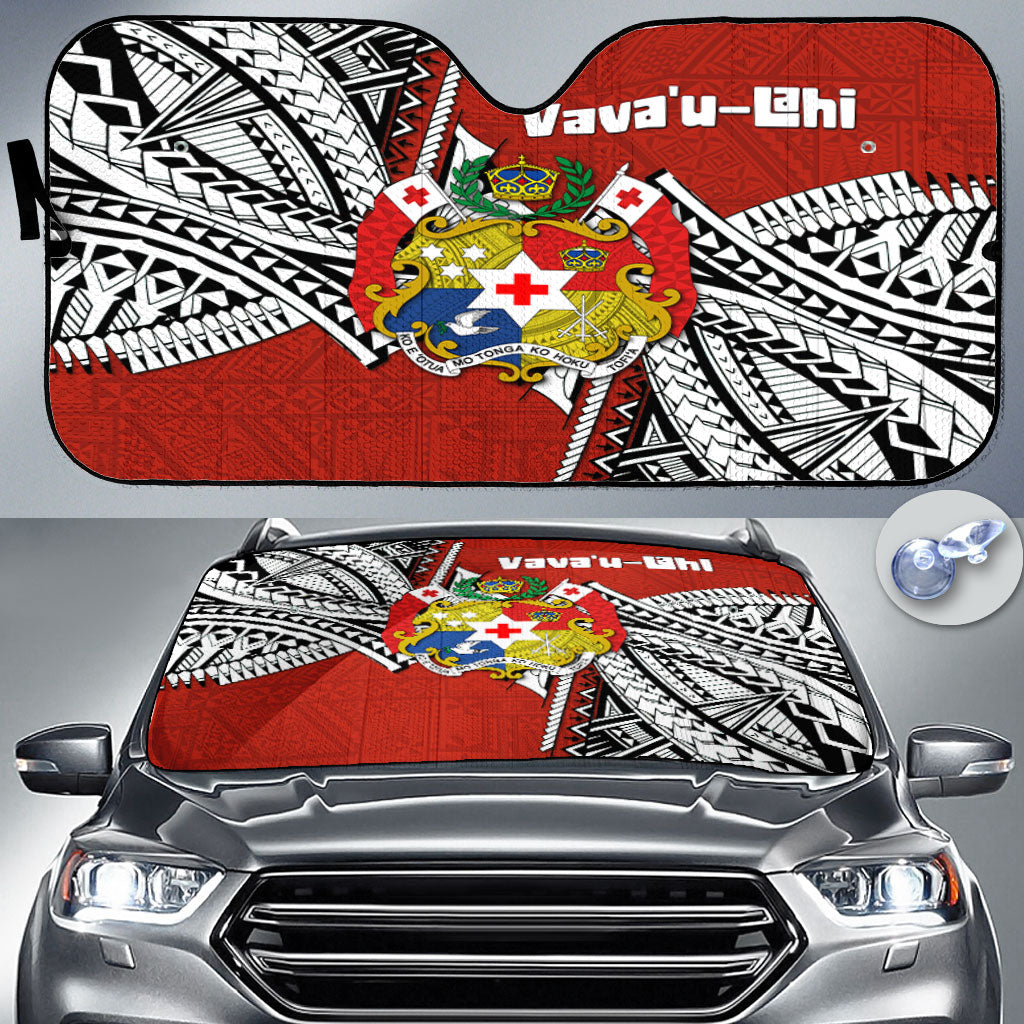 Tonga Vava'u Lahi Coat Of Arms Car Sun Shade