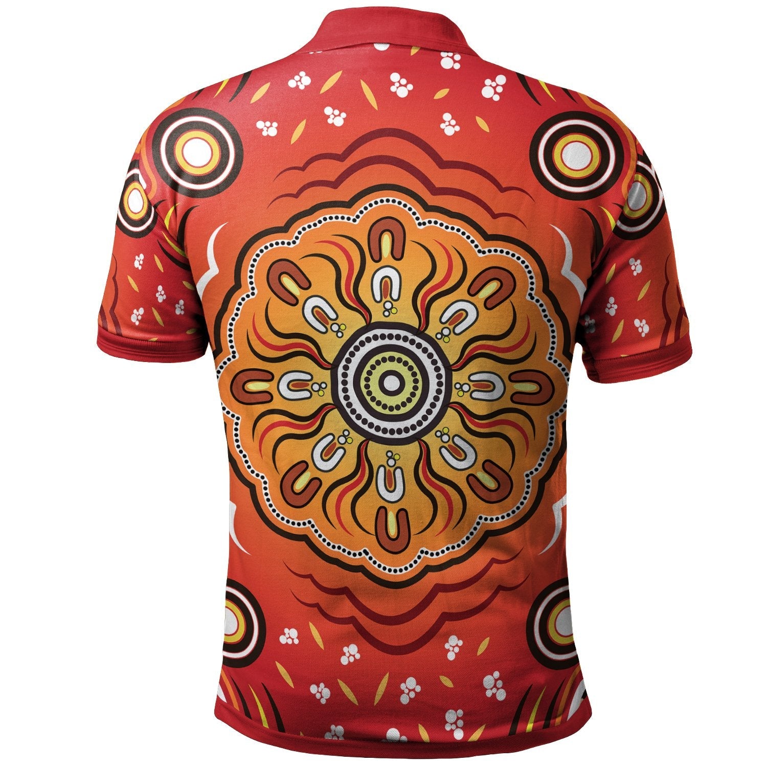 Aboriginal Polo - Indigenous Art Patterns Ver01 Polo Shirt