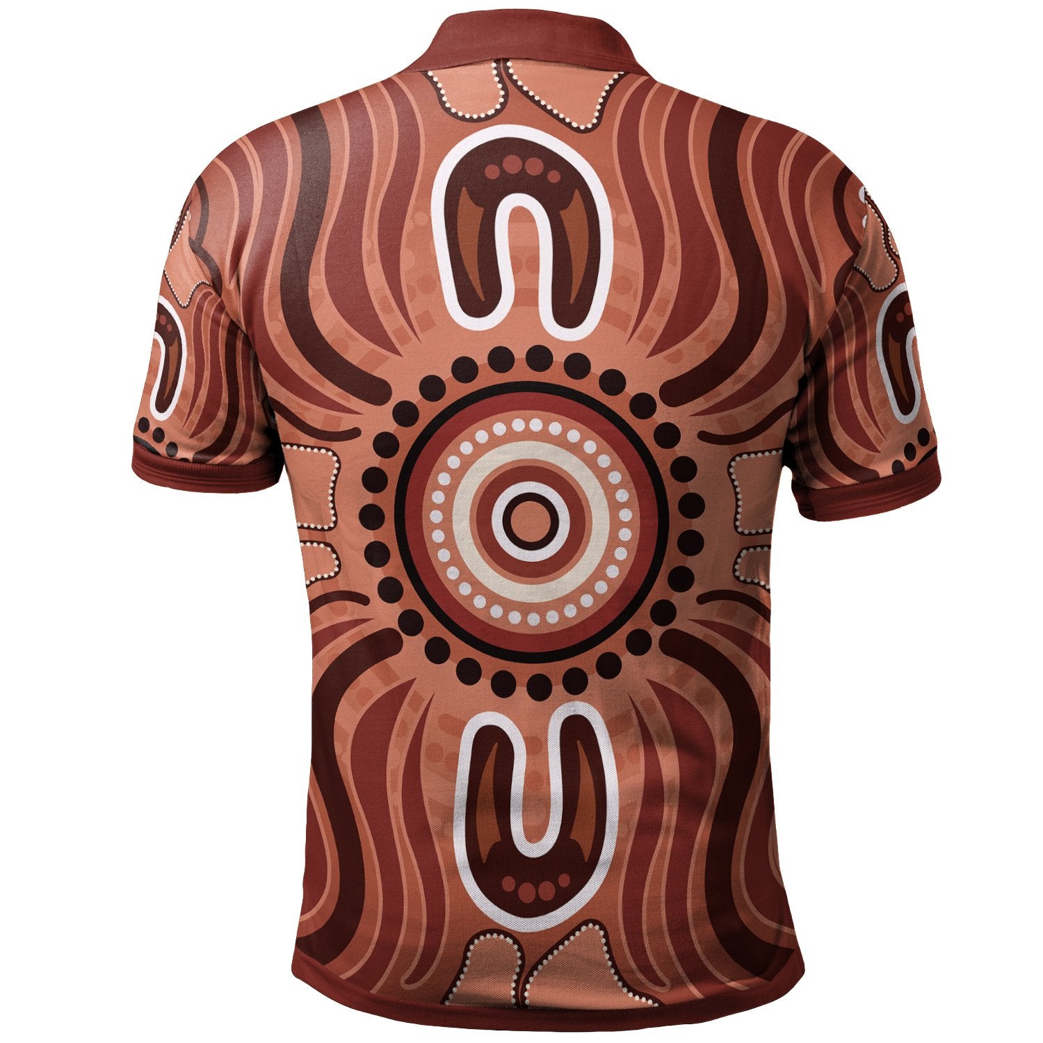 Aboriginal Polo - Indigenous Art Patterns Ver02 Polo Shirt