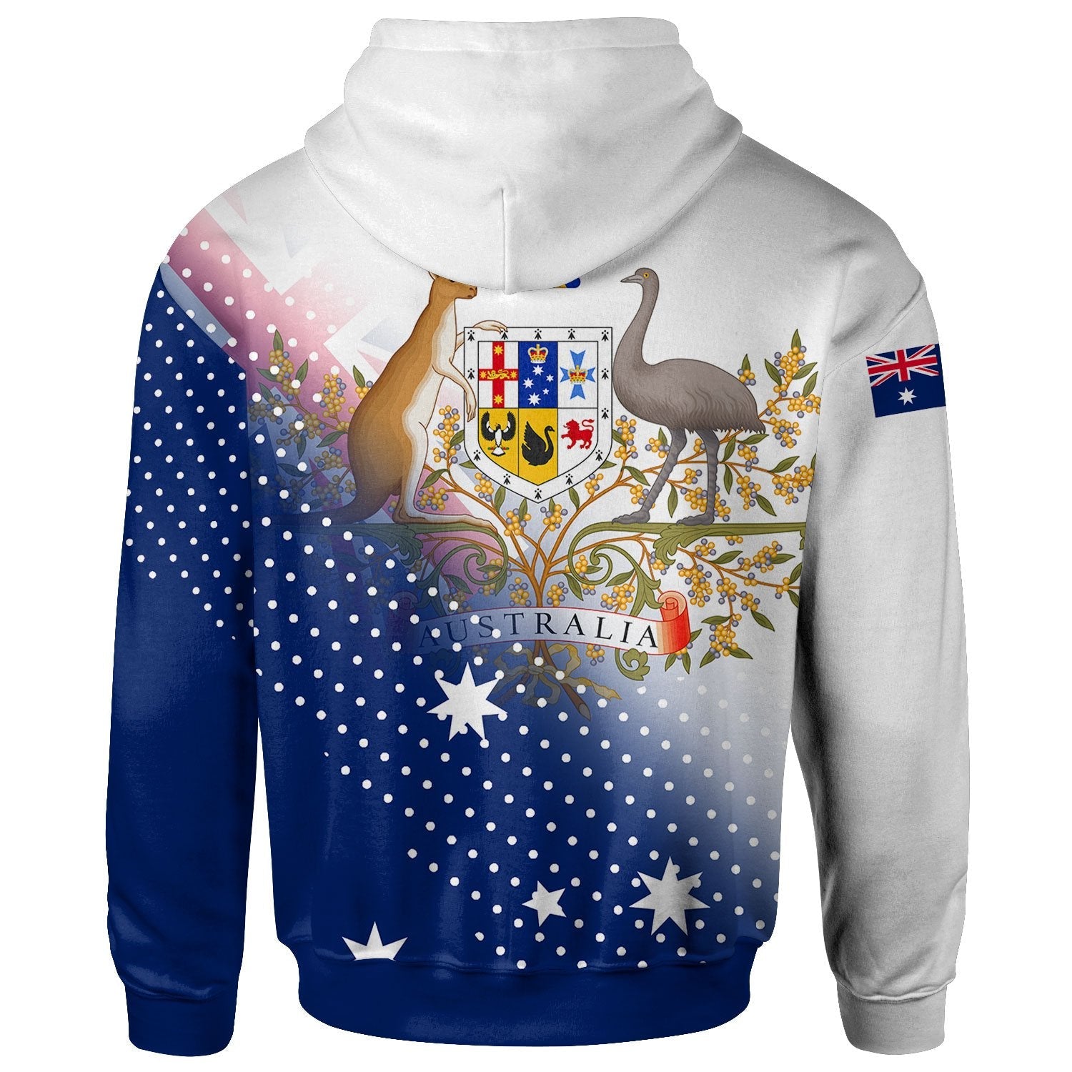 Zip Hoodie - Always Proud Of Australia