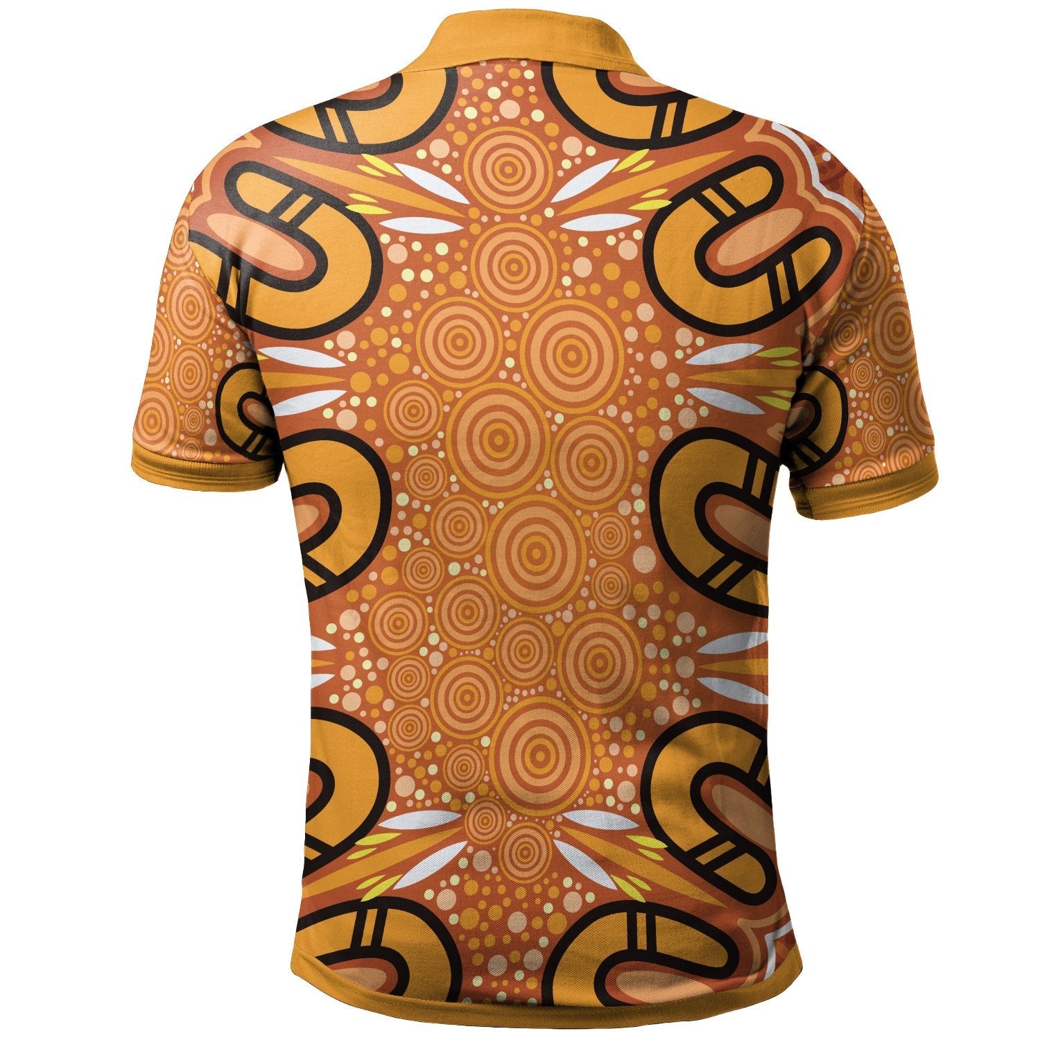 Aboriginal Polo - Indigenous Art Patterns Ver03 Polo Shirt