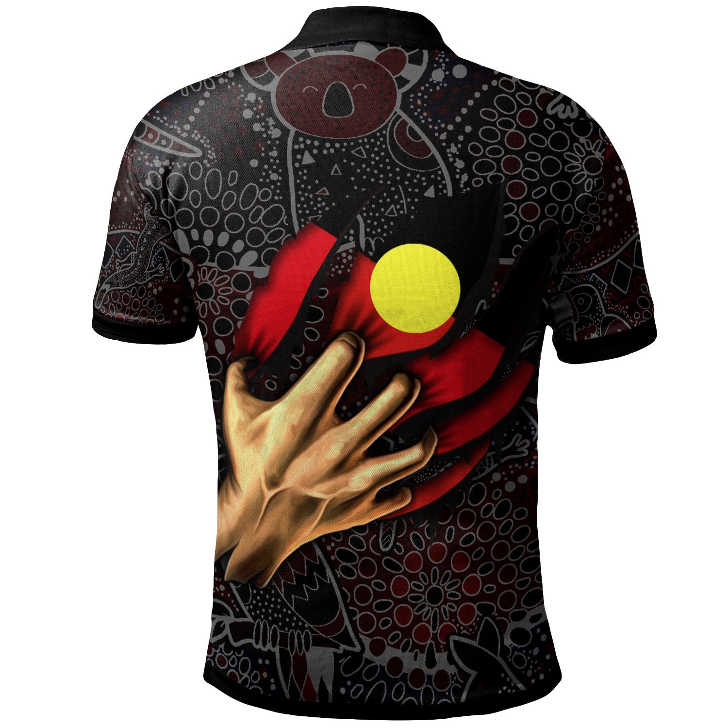 Aboriginal Polo - Aboriginal Blood In Me Polo Shirt