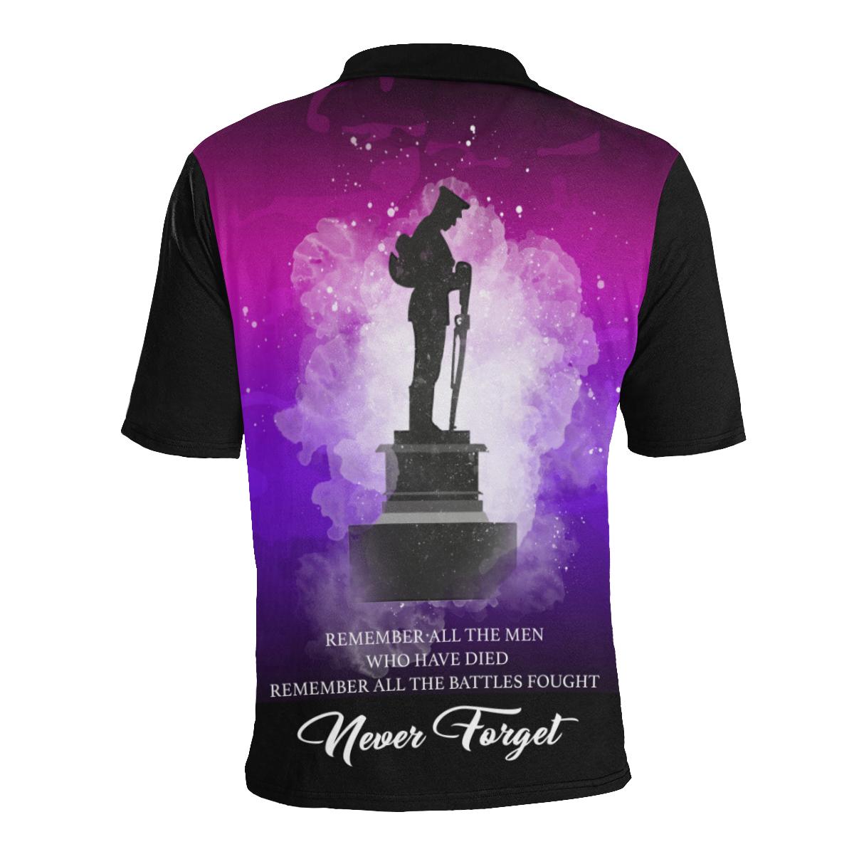 Anzac Polo - Anzac Lest We Forget Ver01 Polo Shirt