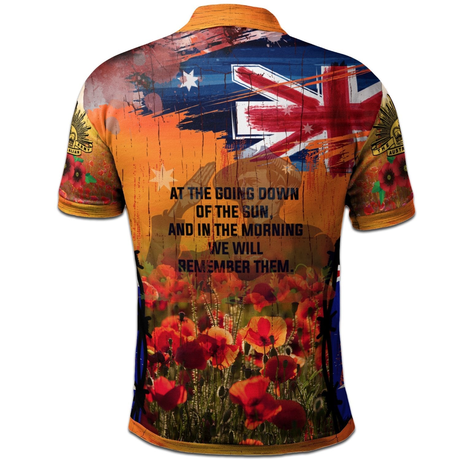 Anzac Polo - Australia Anzac Day 2022 Anzac Day Commemoration 1939 - 1945 Polo Shirt